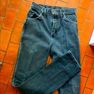 Wrangler vintage high waisted Blue Jeans